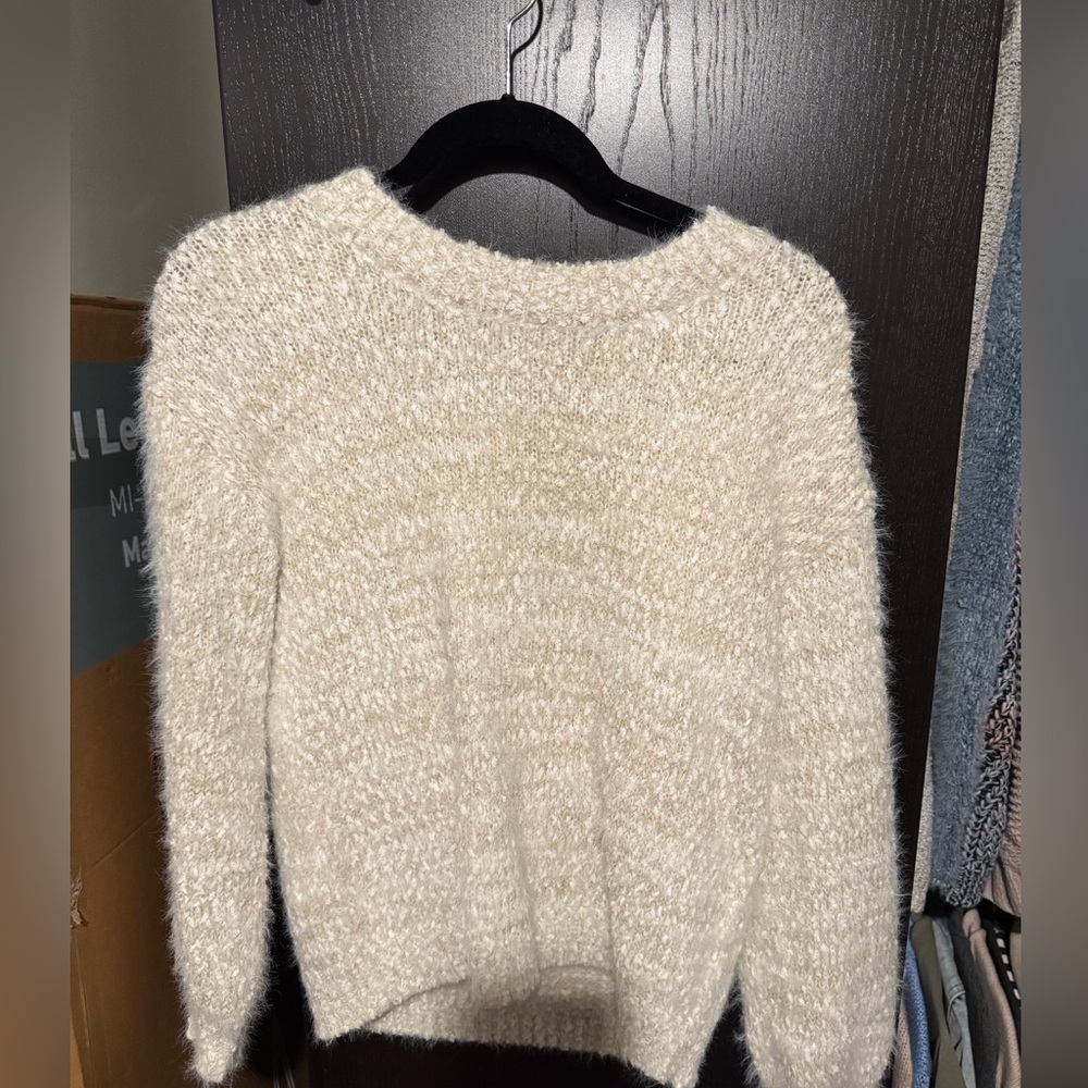 White sweater
